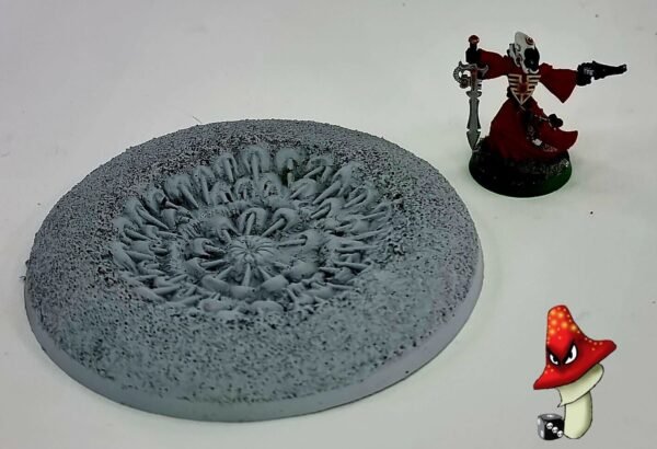 PitBeast 100mm Round Resin Base scenic tyranid 40k wargames genestealer Mawpit - Image 20