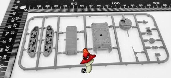 Victrix Sherman M4A3 75mm WWII 1 x plastic sprue loose 12mm 1:144 scale VG12002 - Image 5