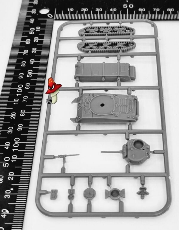 Victrix Sherman M4A3 75mm WWII 1 x plastic sprue loose 12mm 1:144 scale VG12002 - Image 6