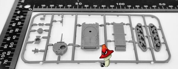 Victrix Sherman M4A3 75mm WWII 1 x plastic sprue loose 12mm 1:144 scale VG12002 - Image 7