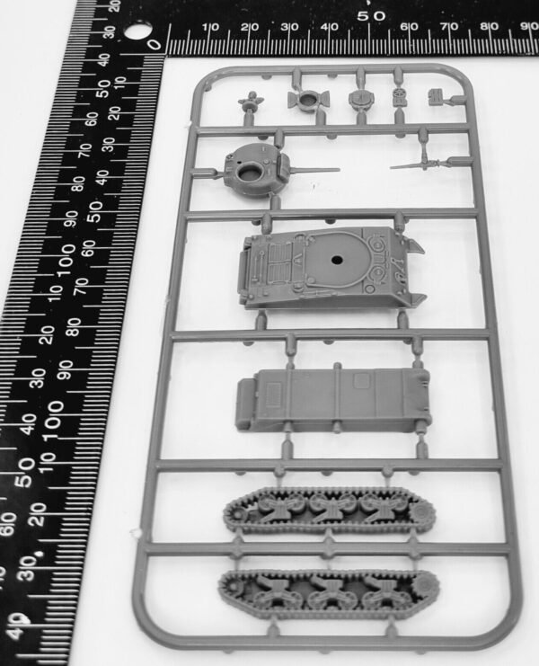 Victrix Sherman M4A3 75mm WWII 1 x plastic sprue loose 12mm 1:144 scale VG12002 - Image 8