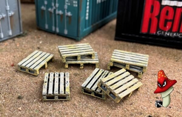 8 x Pallets Renedra wargames Scenery Terrain 28mm 1/56 - Image 8