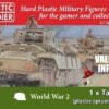 1/72 WW2 British Valentine Tank Plastic Soldier Company 1 x Tank unboxed sprues