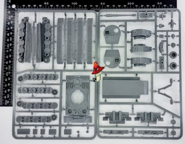 1/72 WW2 German Tiger 1 Tank Plastic Soldier Company 1 x Tank unboxed sprues - Image 2