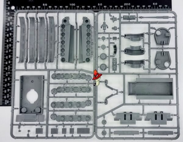 1/72 WW2 German Tiger 1 Tank Plastic Soldier Company 1 x Tank unboxed sprues - Image 3