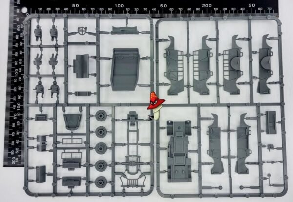 1/72 WW2 German Steyr heavy Car Plastic Soldier Company 1 x Car unboxed sprues - Image 3