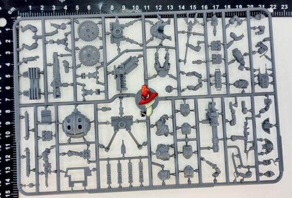 Wargames Atlantic 28mm Les Grognards Command and Heavy Support Sprue - Image 2