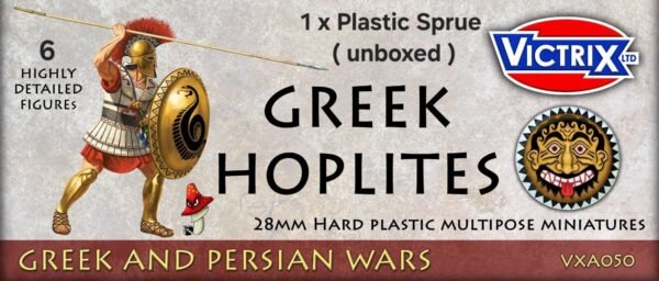 Victrix Greek Hoplites 28mm 1/56 scale 1 x Sprue historical Greek & Persian Wars