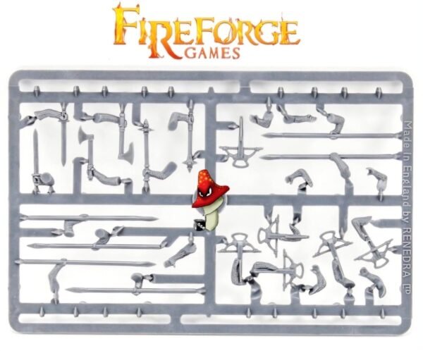 Medieval Mixed Weapons Fireforge Games 28mm 1/56 1 x Sprue Unboxed