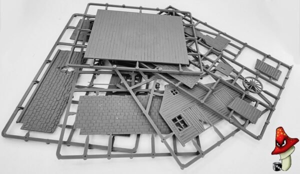 Ramshackle House Renedra Wargames Scenery Terrain 28mm 1/56th Scale unboxed - Image 2