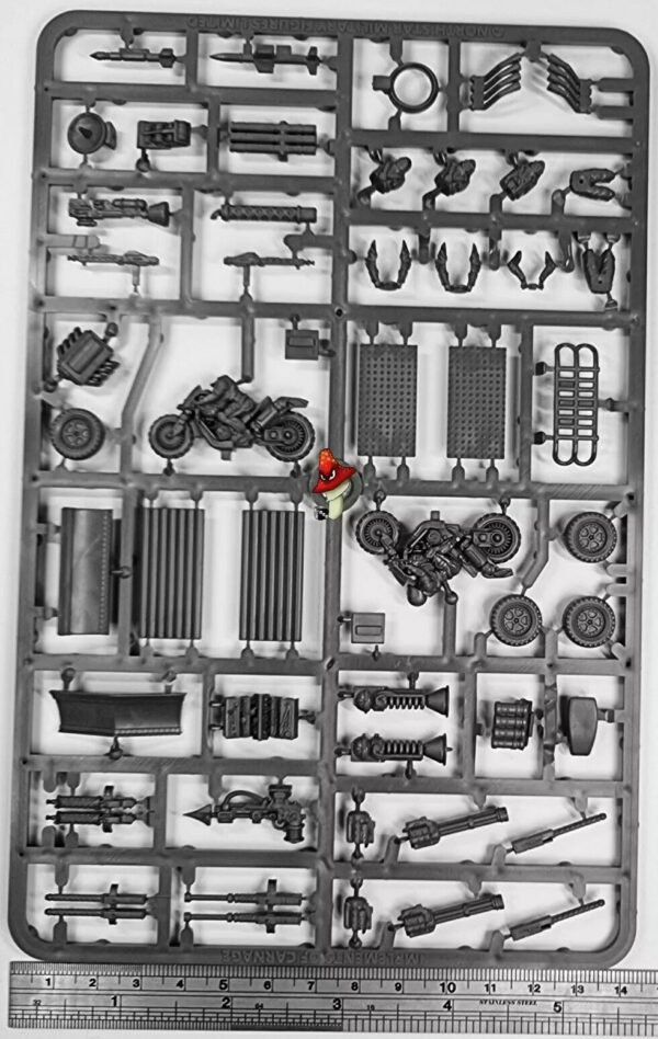 Gaslands Implements of Carnage 1 ( 1 x plastic sprue unboxed ) conversion parts