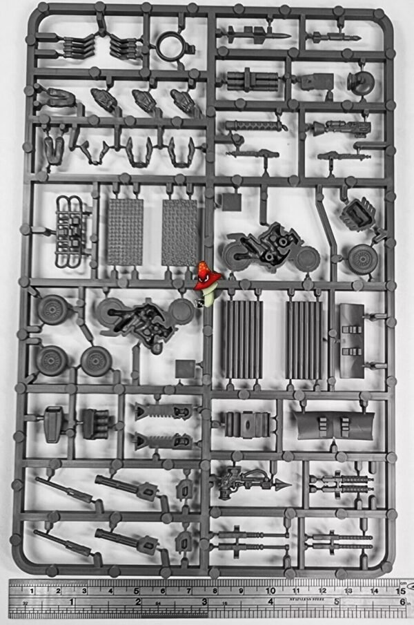 Gaslands Implements of Carnage 1 ( 1 x plastic sprue unboxed ) conversion parts - Image 2