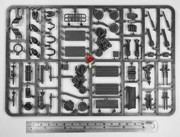 Gaslands Implements of Carnage 1 ( 1 x plastic sprue unboxed ) conversion parts - Image 3