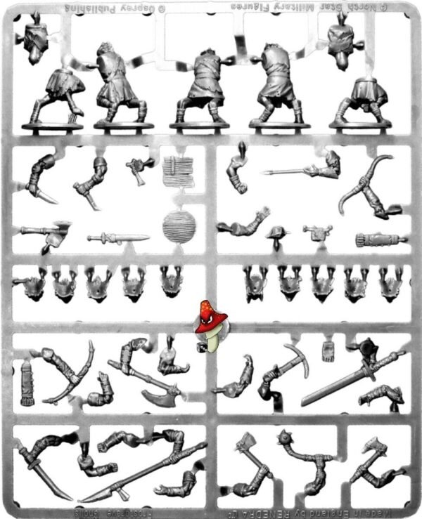 Gnolls Frostgrave 28mm 1/56 scale figures FGVP03 DnD  1 x Plastic Sprue unboxed - Image 6