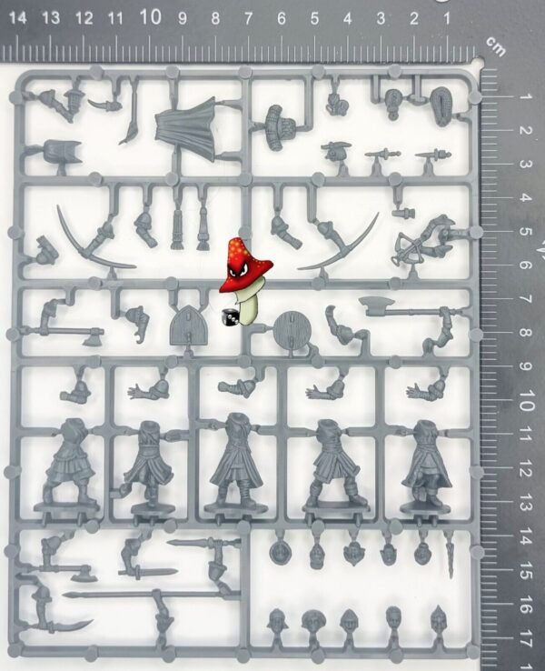 Frostgrave Female Soldiers II  1 X Plastic Sprue unboxed 28mm 1/56 scale figures - Image 2