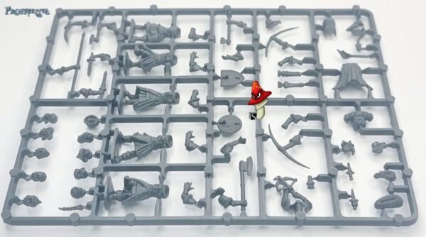 Frostgrave Female Soldiers II  1 X Plastic Sprue unboxed 28mm 1/56 scale figures - Image 10