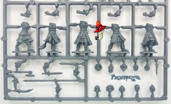 Frostgrave Female Soldiers II  1 X Plastic Sprue unboxed 28mm 1/56 scale figures - Image 13