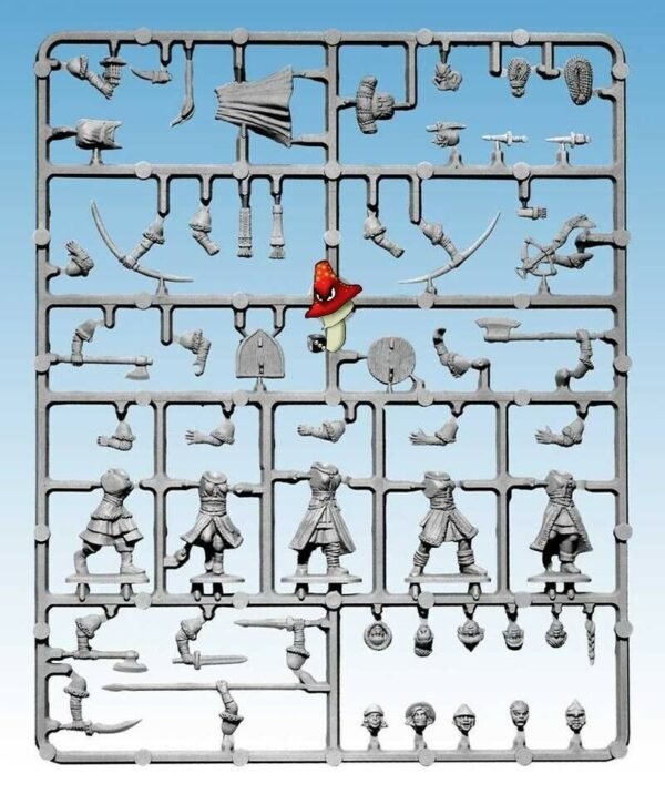 Frostgrave Female Soldiers II  1 X Plastic Sprue unboxed 28mm 1/56 scale figures - Image 15