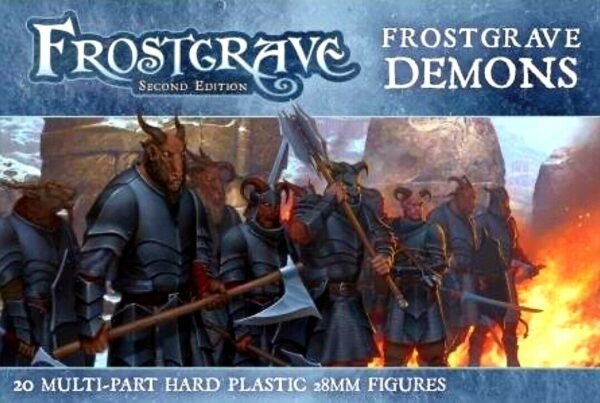 Demons 1 x Plastic Sprue unboxed (Frostgrave)  FGVP09 28mm 1/56 scale figures