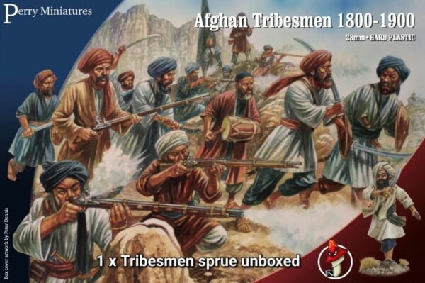 Perry Miniatures Afghan Tribesmen 1 x  sprue unboxed 28mm 1/56 scale