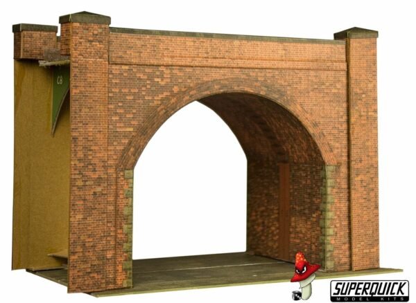 Superquick C08.8 Embankment Arches Card Kit OO Gauge 1/72  Scenery Terrain - Image 2