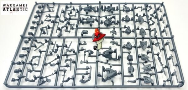 Foot Knights (1150-1320) Wargames Atlantic  28mm 1/56 1 x Plastic sprue Unboxed - Image 17