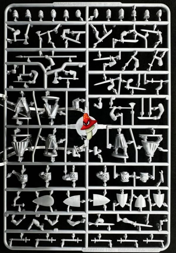 Foot Knights (1150-1320) Wargames Atlantic  28mm 1/56 1 x Plastic sprue Unboxed - Image 18