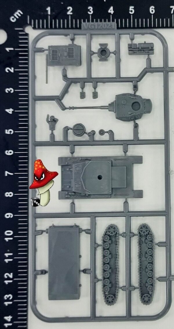 Victrix 6 x Panzer IV G 12mm 1:144 scale WWII Tanks VG12023 Sprues & Tranfers - Image 4