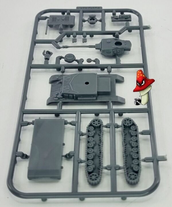 Victrix 6 x Panzer IV G 12mm 1:144 scale WWII Tanks VG12023 Sprues & Tranfers - Image 9