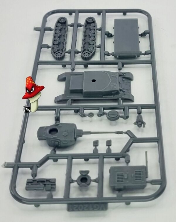 Victrix 6 x Panzer IV G 12mm 1:144 scale WWII Tanks VG12023 Sprues & Tranfers - Image 11