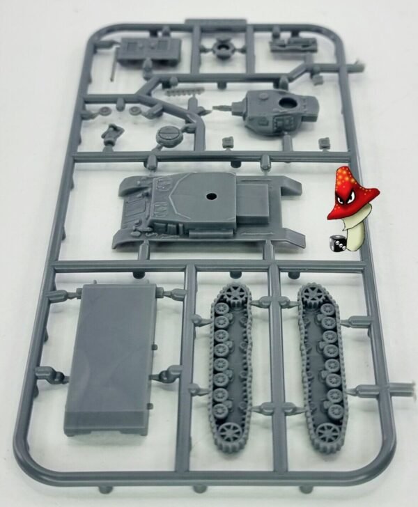 German Panzer IV F Tank 12mm 1:144 scale WWII 1 x sprue unboxed Victrix VG12022 - Image 6