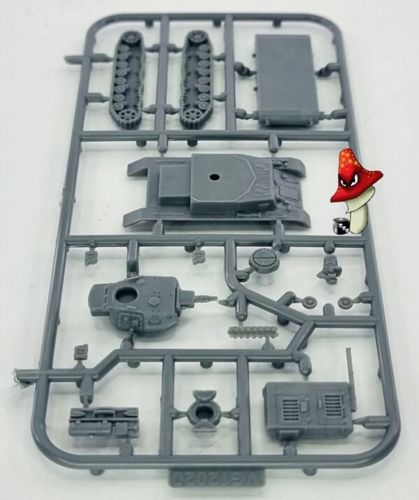 German Panzer IV F Tank 12mm 1:144 scale WWII 1 x sprue unboxed Victrix VG12022 - Image 8