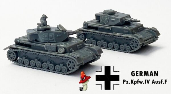 German Panzer IV F Tank 12mm 1:144 scale WWII 1 x sprue unboxed Victrix VG12022 - Image 14