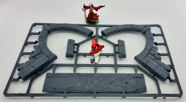 Ruins Arch Frame A RENEDRA wargames Scenery Terrain 28mm D&D 1 x sprue - Image 3