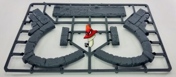 Ruins Arch Frame A RENEDRA wargames Scenery Terrain 28mm D&D 1 x sprue - Image 6