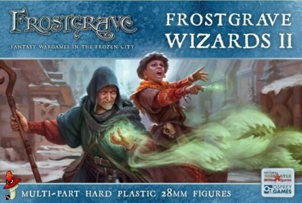 Frostgrave Wizards II 1 x Plastic Sprue unboxed FGVP07 28mm 1/56 scale figures