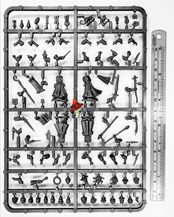 Frostgrave Wizards II 1 x Plastic Sprue unboxed FGVP07 28mm 1/56 scale figures - Image 4