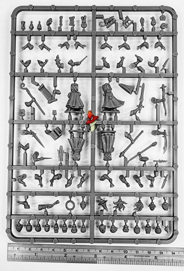 Frostgrave Wizards II 1 x Plastic Sprue unboxed FGVP07 28mm 1/56 scale figures - Image 5