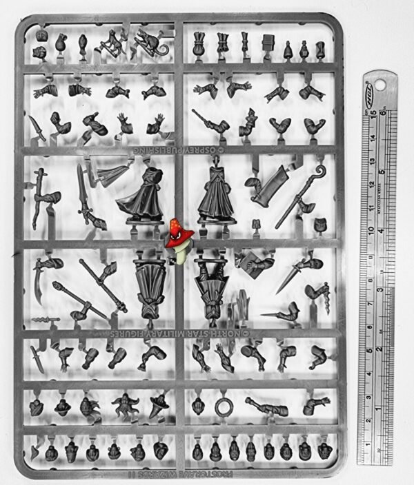 Frostgrave Wizards II 1 x Plastic Sprue unboxed FGVP07 28mm 1/56 scale figures - Image 6