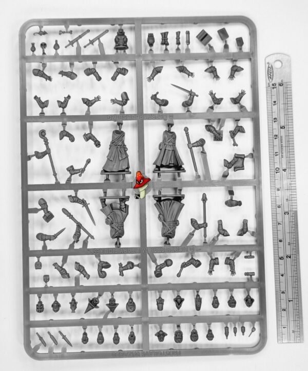 Frostgrave Wizards 1 x Plastic Sprue unboxed FGVP06 28mm 1/56 scale figures - Image 4