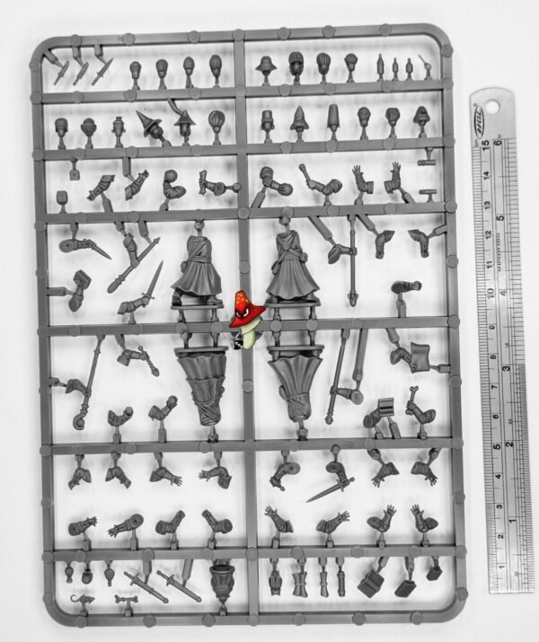 Frostgrave Wizards 1 x Plastic Sprue unboxed FGVP06 28mm 1/56 scale figures - Image 5