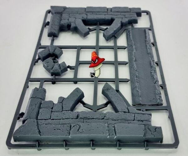 Ruins Broken Arch Frame B RENEDRA wargames Scenery Terrain 28mm D&D 1 x sprue - Image 5