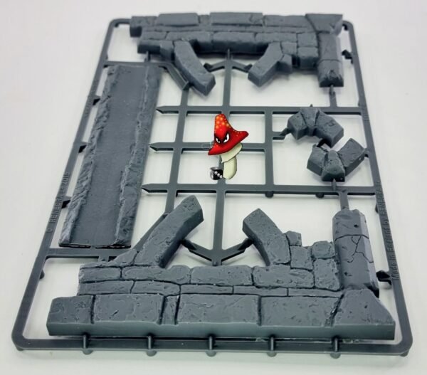 Ruins Broken Arch Frame B RENEDRA wargames Scenery Terrain 28mm D&D 1 x sprue - Image 7