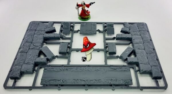 Ruins Frame D RENEDRA wargames Scenery Terrain 28mm D&D 1 x sprue RNRUINSD - Image 3