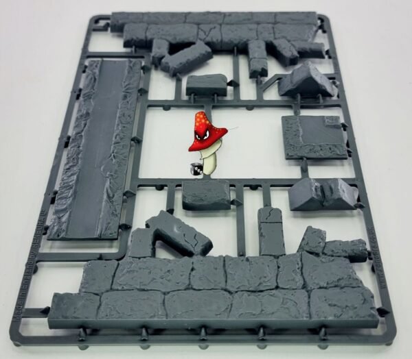 Ruins Frame D RENEDRA wargames Scenery Terrain 28mm D&D 1 x sprue RNRUINSD - Image 5