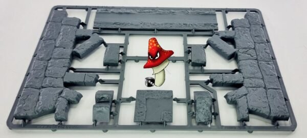 Ruins Frame D RENEDRA wargames Scenery Terrain 28mm D&D 1 x sprue RNRUINSD - Image 6