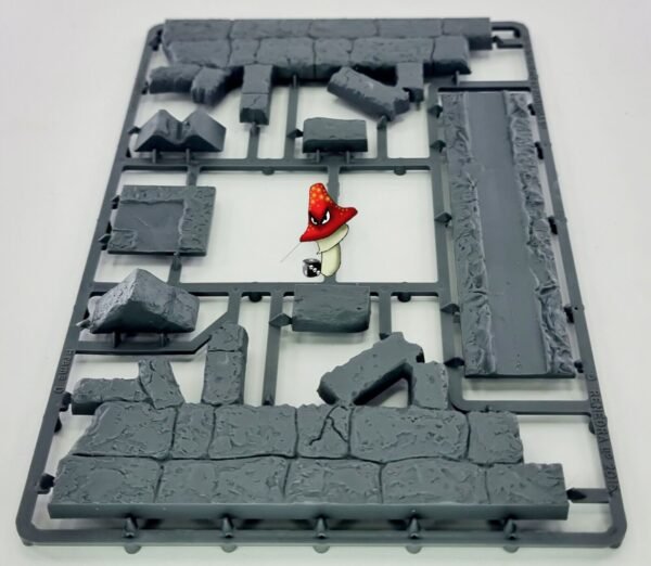 Ruins Frame D RENEDRA wargames Scenery Terrain 28mm D&D 1 x sprue RNRUINSD - Image 7