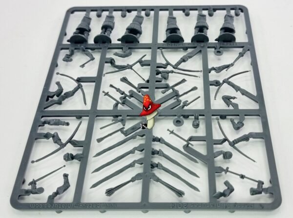 Perry Miniatures English Army 1415-1429 1 x plastic sprue unboxed 28mm 1/56 AO40 - Image 10