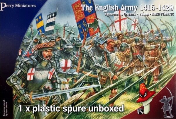 Perry Miniatures English Army 1415-1429 1 x plastic sprue unboxed 28mm 1/56 AO40 - Image 14