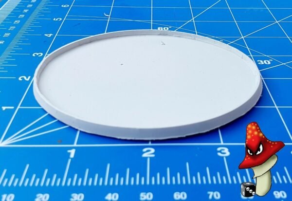 1 x 100mm Round Hollow Recessed Blank Resin Base - Image 3